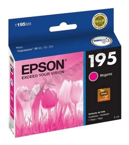 Cartucho Epson T195320 Magenta