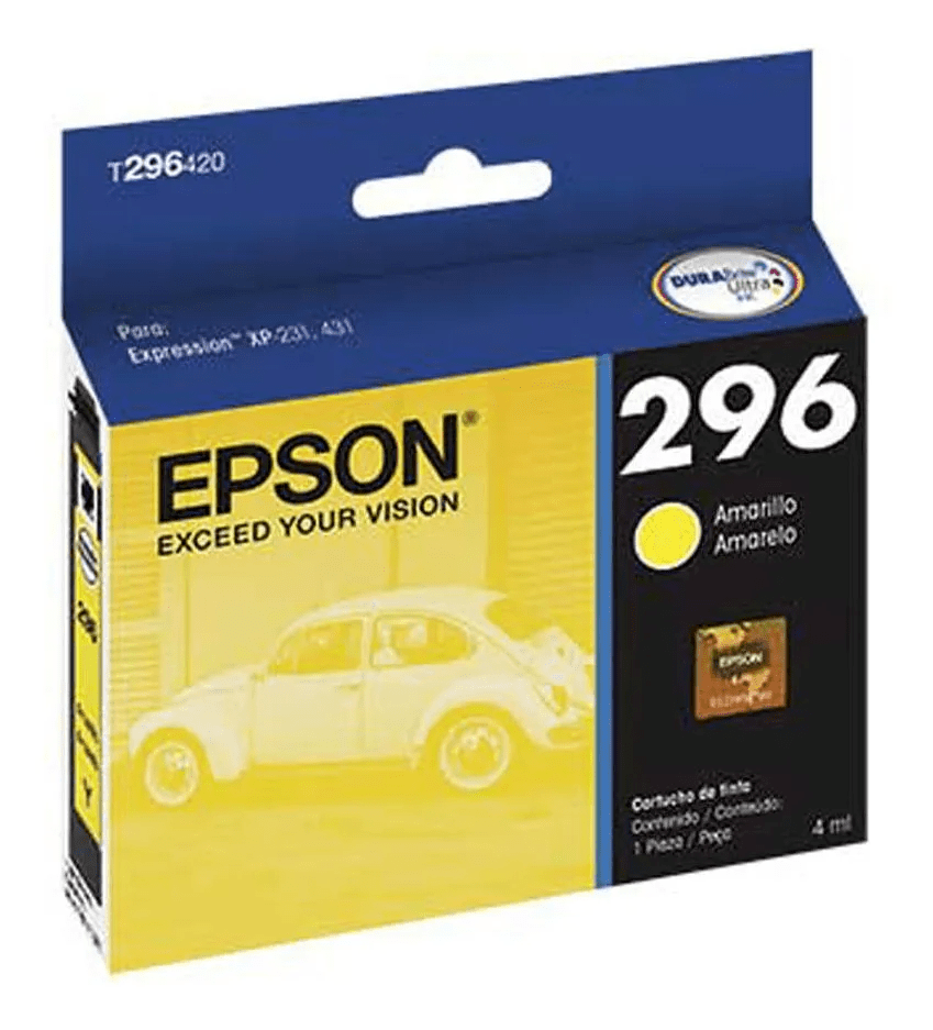 Cartucho Epson T296420 AMARILLO XP-231