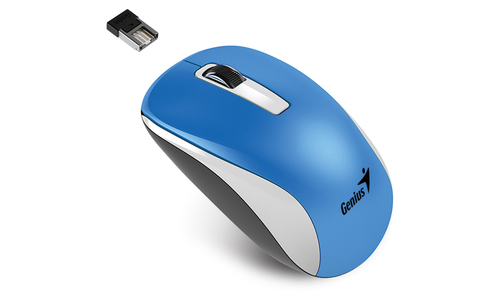 Mouse Genius NX 7010 BlueEye White/Blue