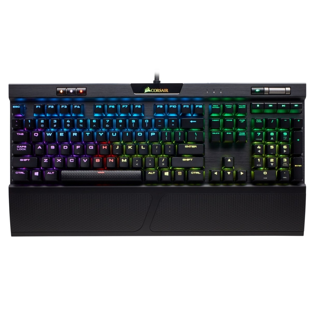 Teclado Corsair K70 MK2 RGB LED Cherry MX Mec ESP (1025)