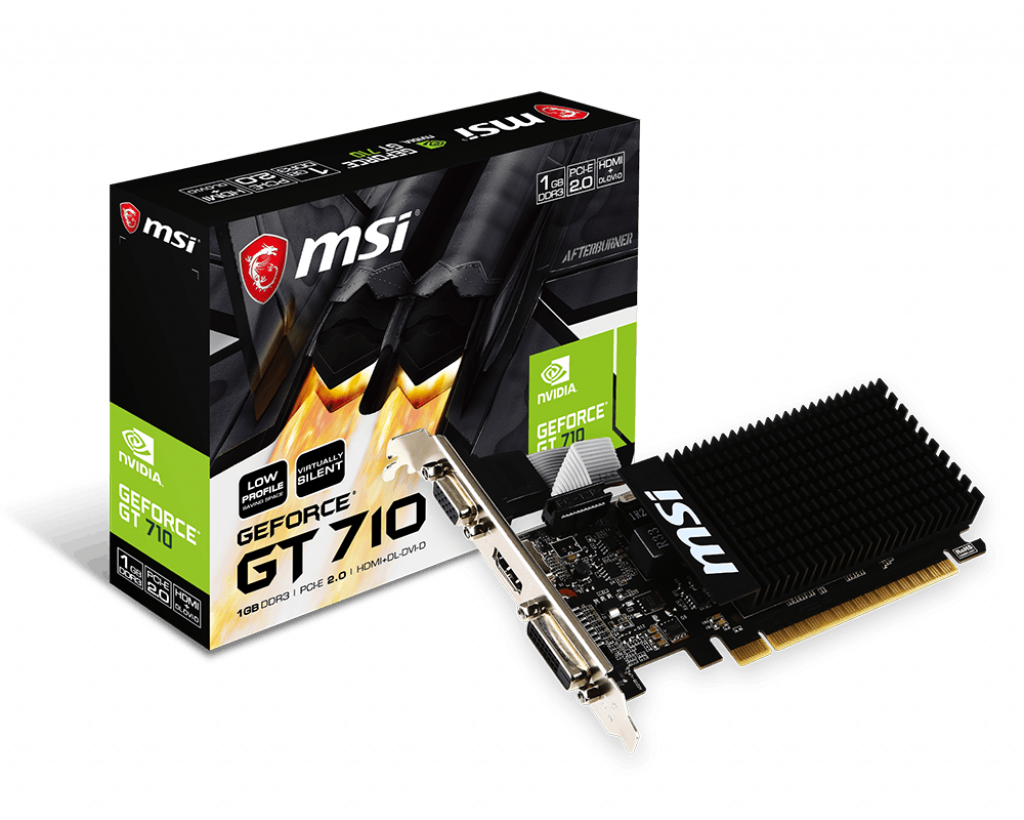 VGA MSI GeForce GT 710 1GD3H LP (8226)