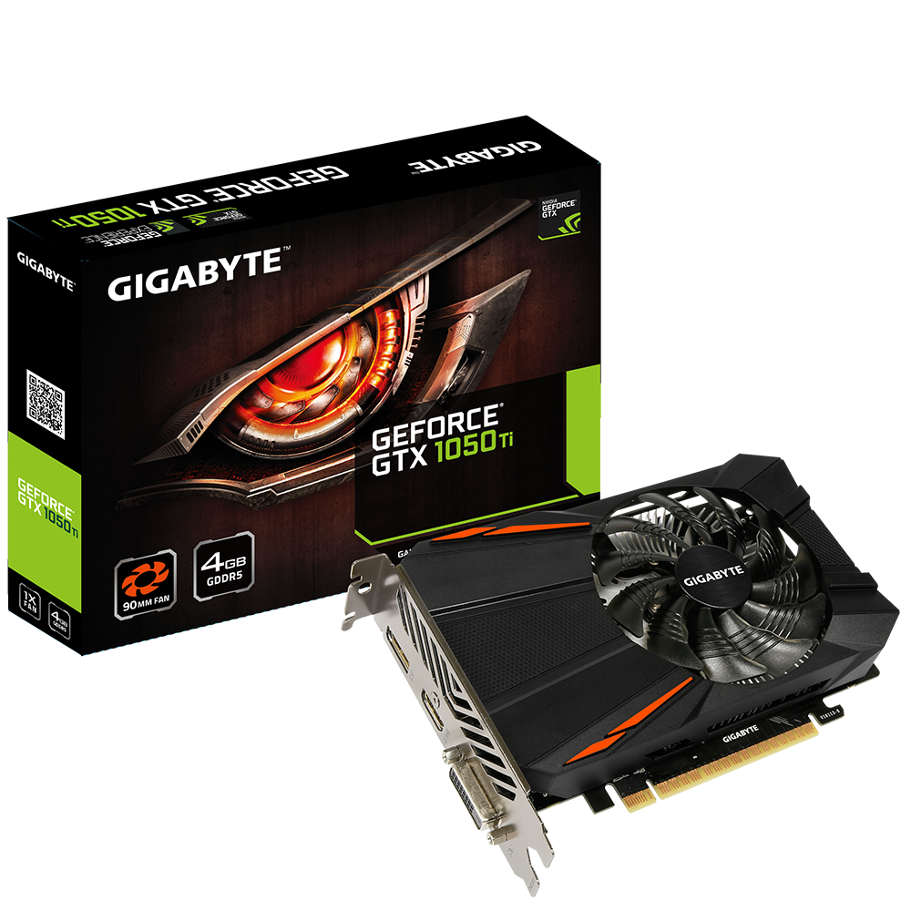 VGA Gigabyte GeForce GTX 1050 Ti 4G GDDR5 (9326)
