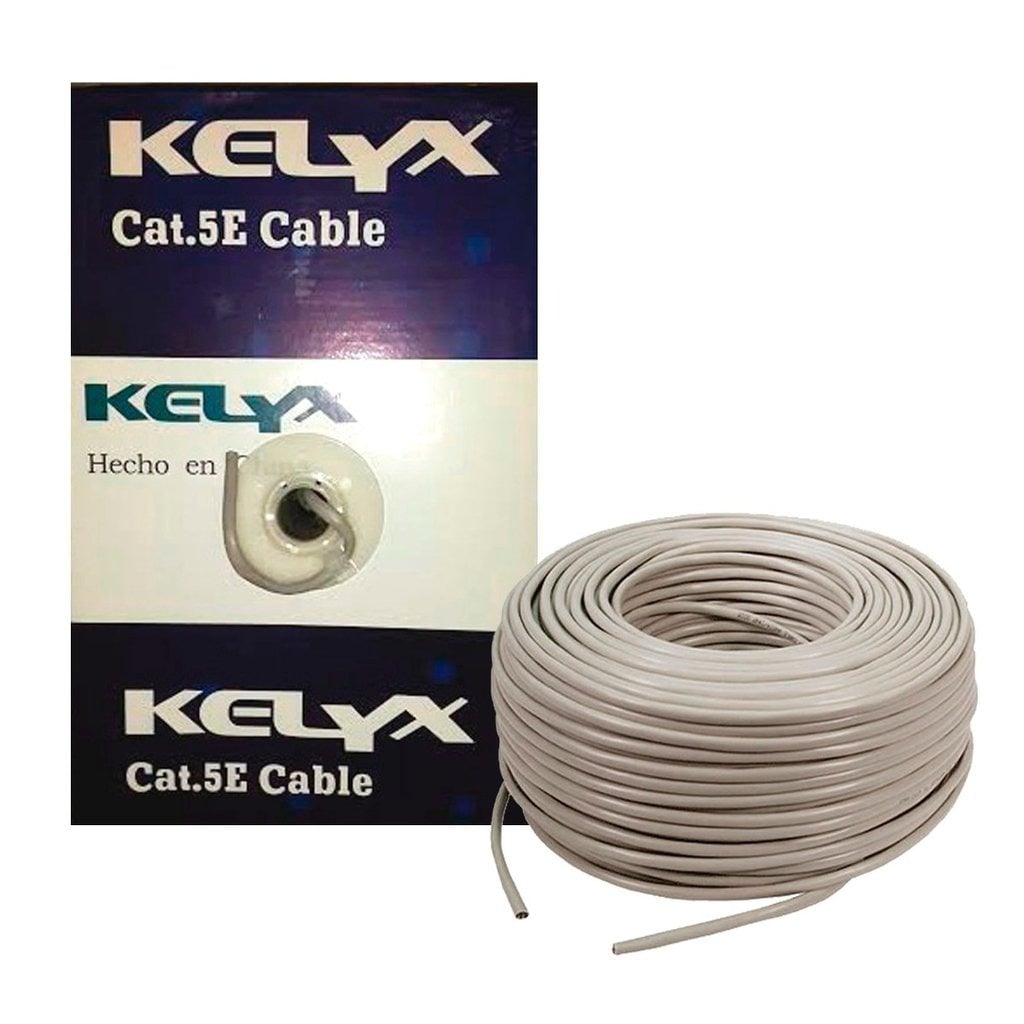 Cable UTP Kelix Rollo 305 mts Cat 5E Interior
