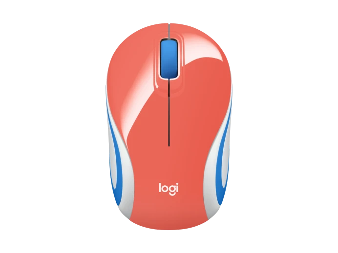 [101440] Mouse Logitech Wir Mini M187 Coral Blister 910-005362