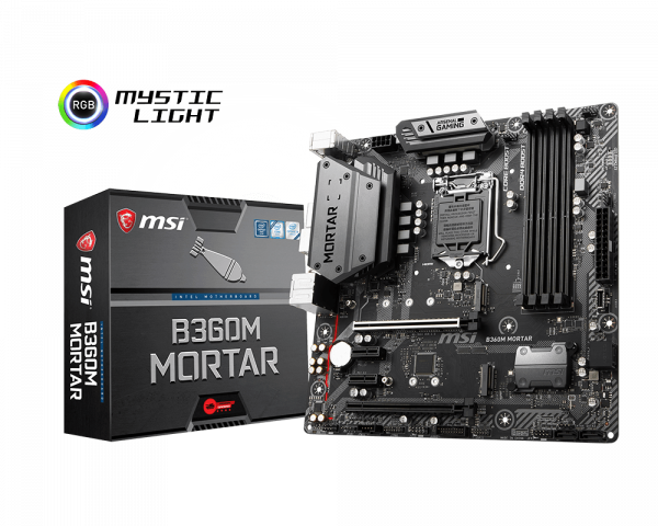 [101444] Mother MSI B360M MORTAR s1151 DDR4 (8va y 9na Gen) (2830)