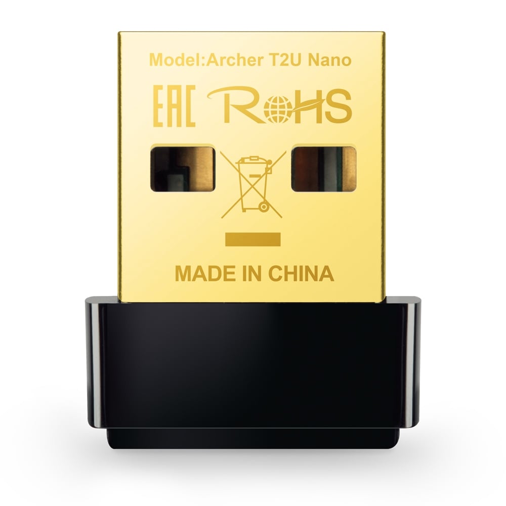 [100258] Placa Red WiFi USB Tp-Link Archer T2U Nano P.RedW AC600 Dual Band