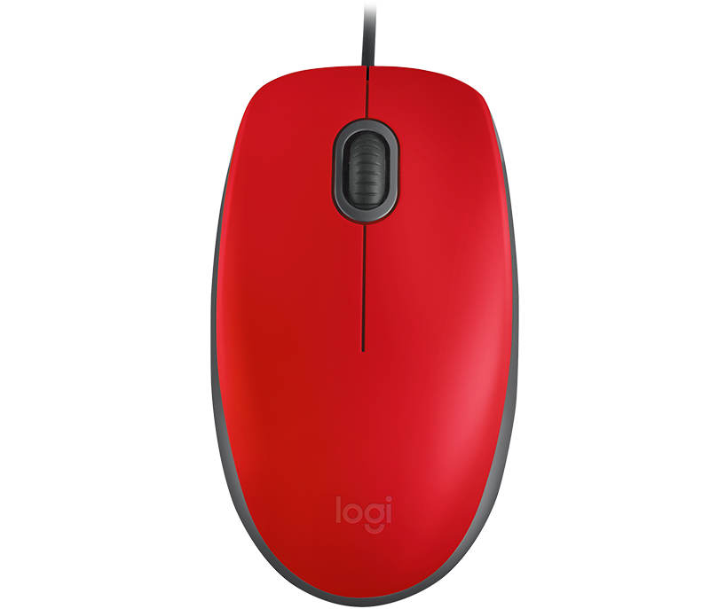 [101501] Mouse Logitech M110 Silent Red 910-005492