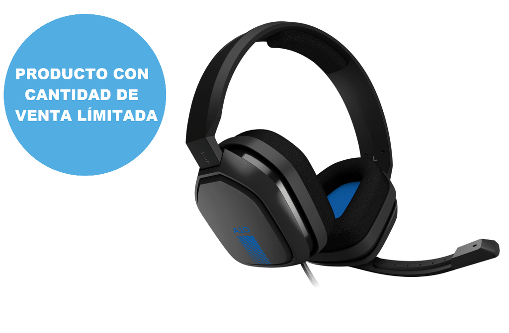 [101507] Auricular c/mic Astro A10 Grey/Blue PS4 Xbox Nint PC MAC 939-001594
