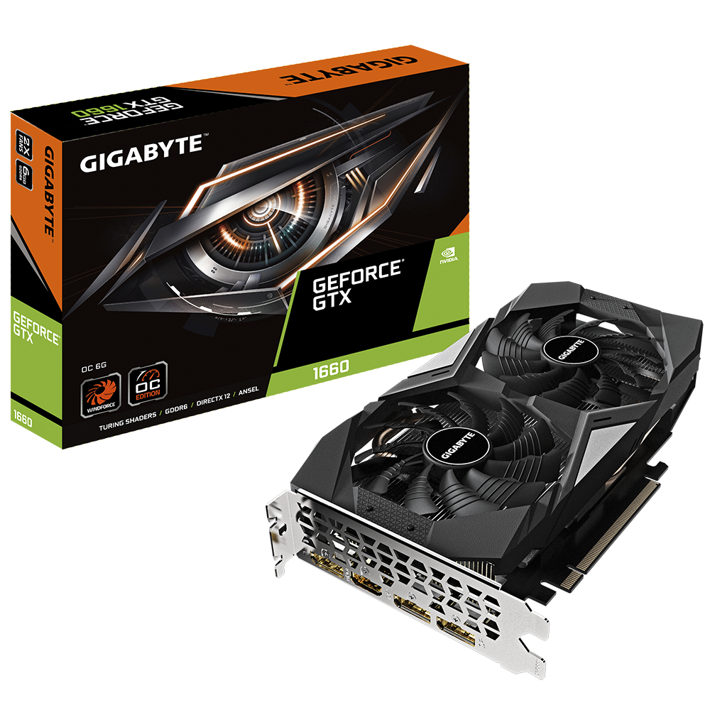[101543] VGA Gigabyte GeForce GTX 1660 OC 6g (4485)