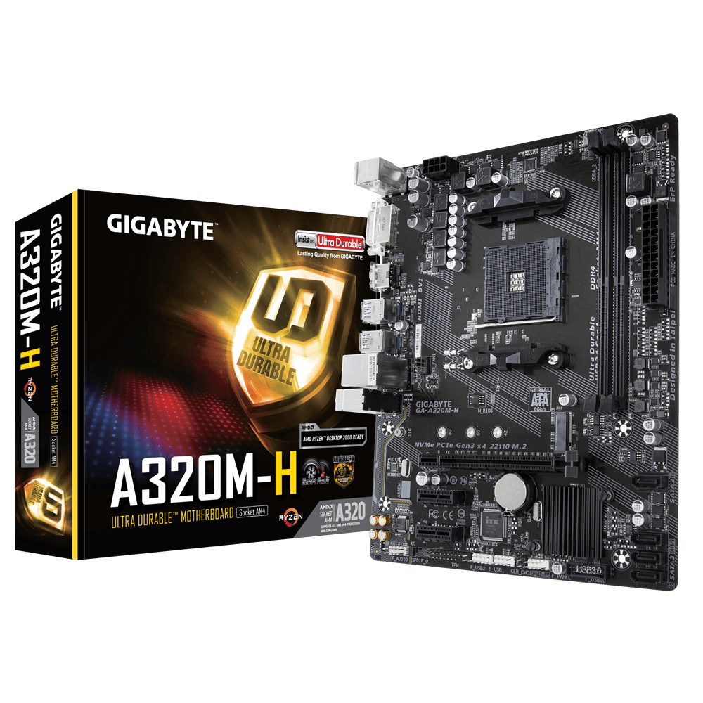 [101551] Mother GIGABYTE GA-A320M-H sAM4 (4442)
