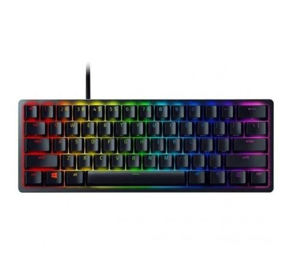 Teclado Razer Huntsman Mini 60% Optical Purple Switch Spanish Layout