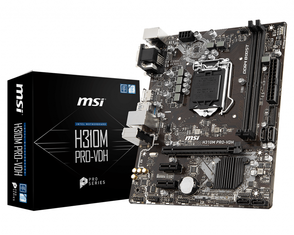 [101580] Mother MSI H310M PRO-VDH s1151 DDR4 (8va y 9na Gen) (2922)