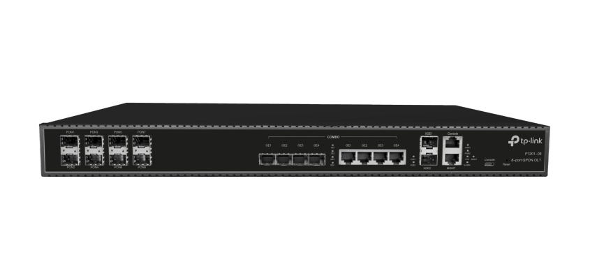 [101581] P1201-08 OLT TP-Link GPON 8 puertos + 2P 10G
