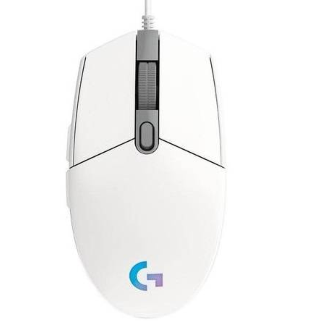 [100261] Mouse Logitech G203 Gaming Lightsync White 910-005794