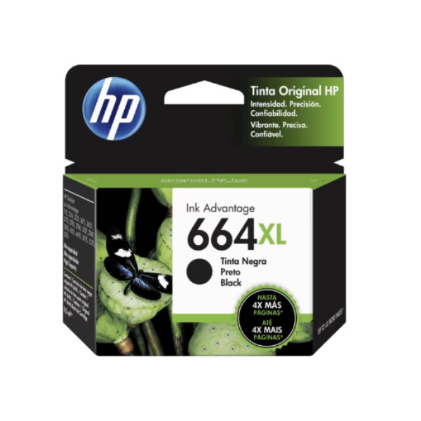 Cartucho HP 664XL Black Ink Cartridge