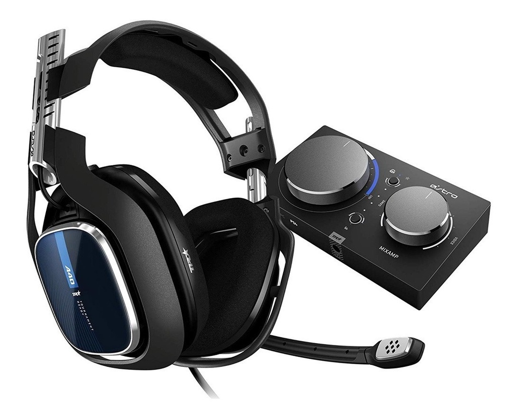[101644] Auricular c/mic Astro A40 Black +MixAmp Pro PS4 939-001791