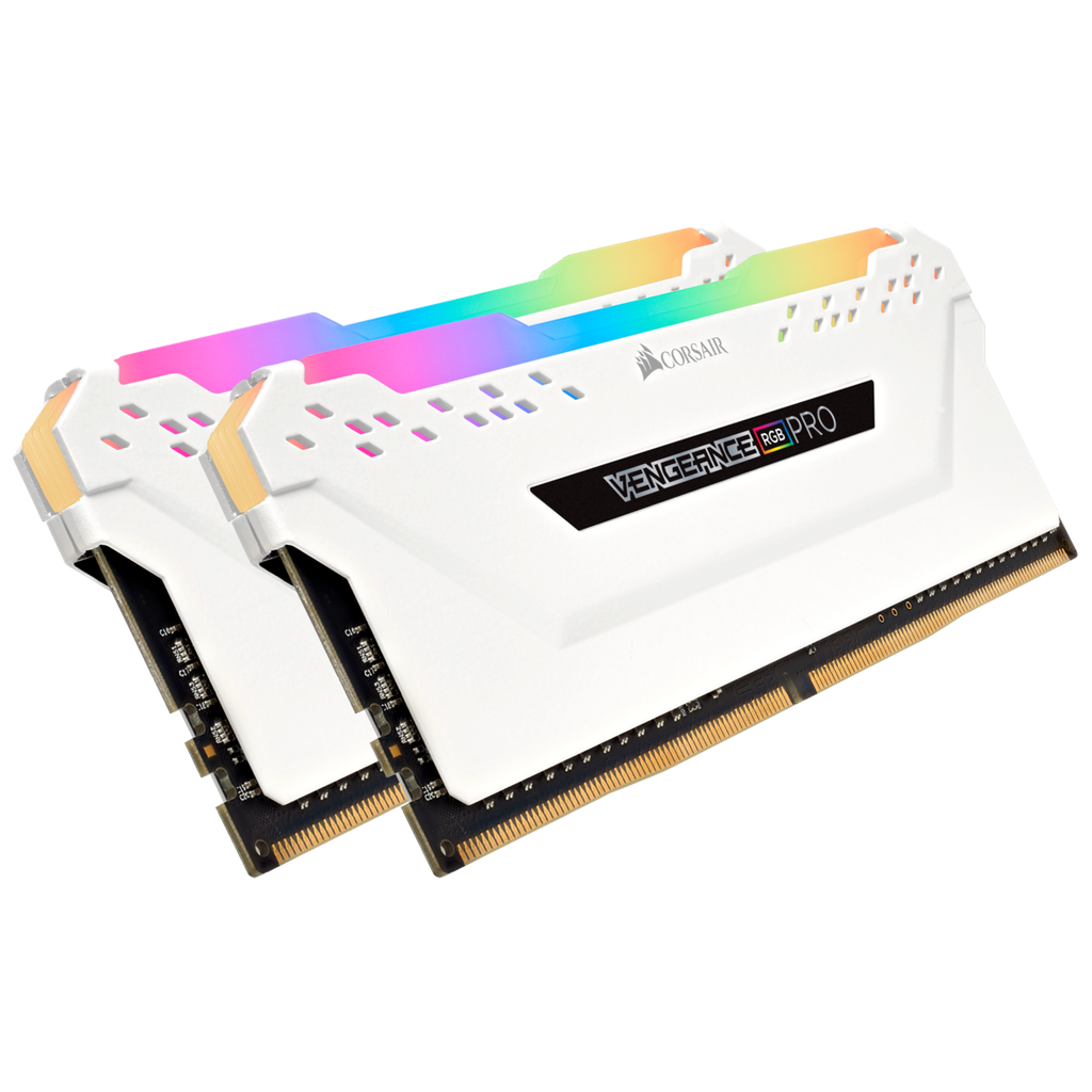 [101662] Memoria DDR4 Corsair 16Gb (2x8Gb) 3600 MHz Vengeance RGB Pro White