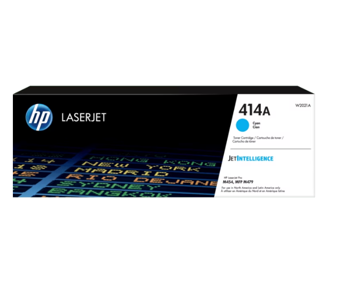 Toner HP 414A Cyan LaserJet Toner Cartridge
