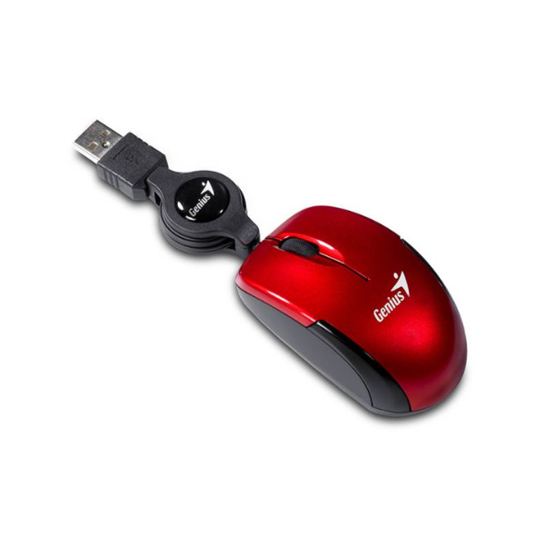 [100002] Mouse Genius Micro Traveler Ruby USB