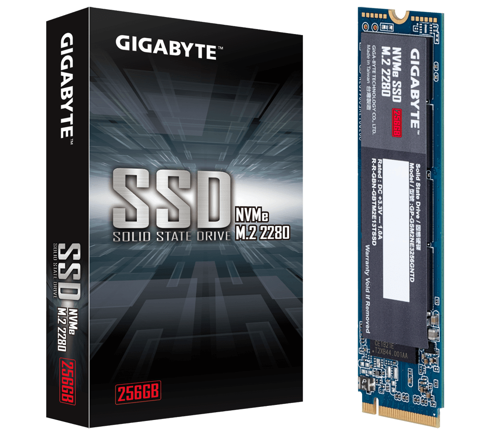 [101719] Disco SSD M.2 Gigabyte 256 Gb PCIe 3.0 x4 NVMe form 2280