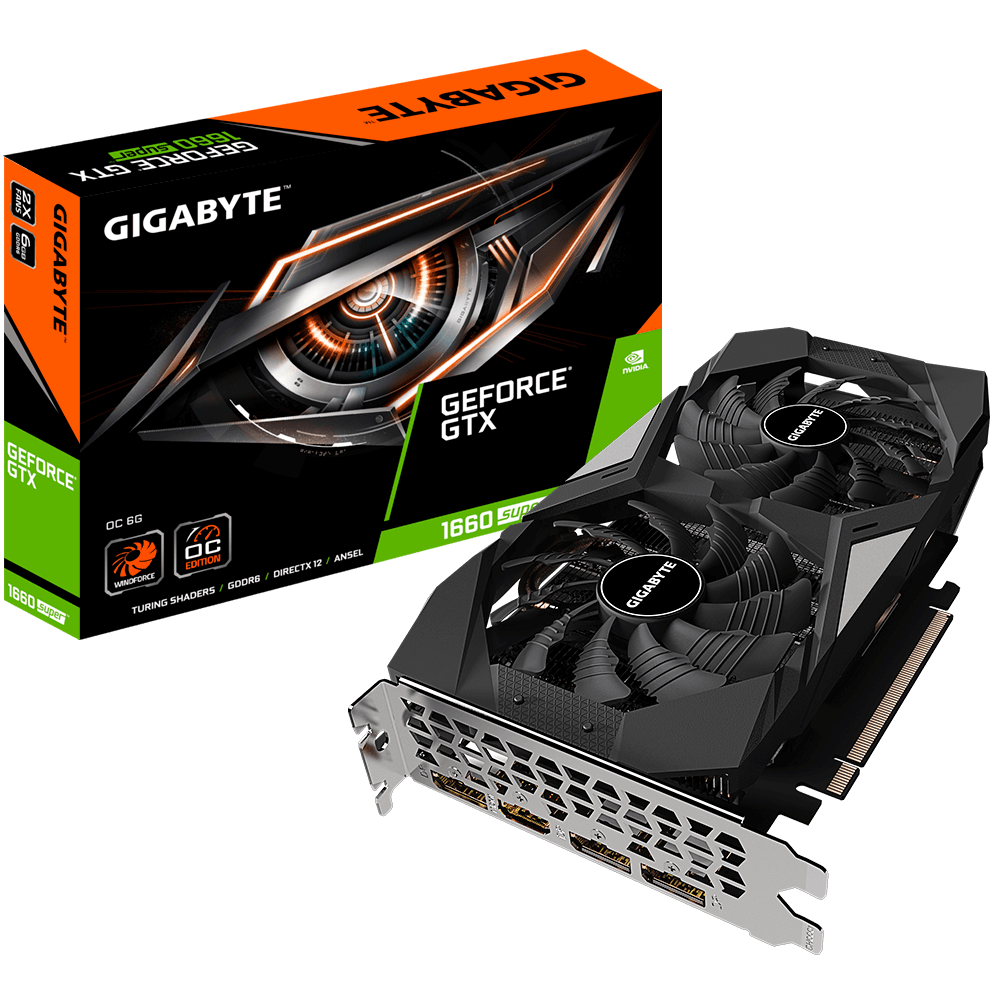 [101721] VGA Gigabyte GeForce GTX 1660 Super OC 6G (5888)