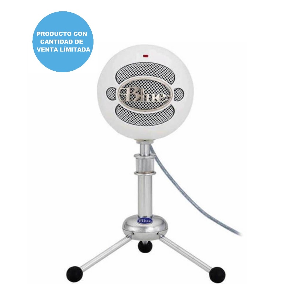 [101724] Microfono Blue/Logitech Snowball White 988-000070