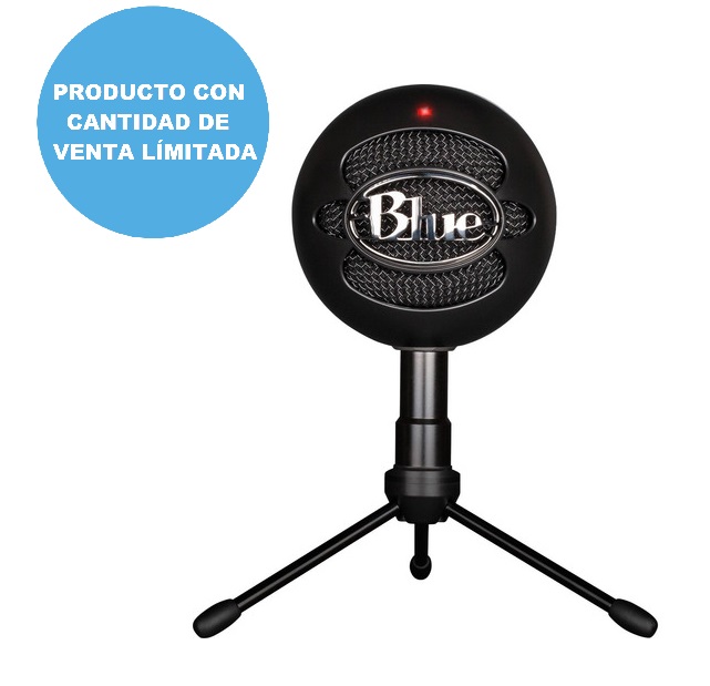 [101725] Microfono Blue/Logitech Snowball Black 988-000067