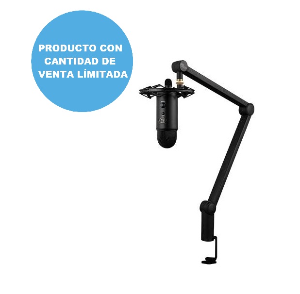 [101728] Microfono Blue/Logitech Yeticaster Blackout 988-000107
