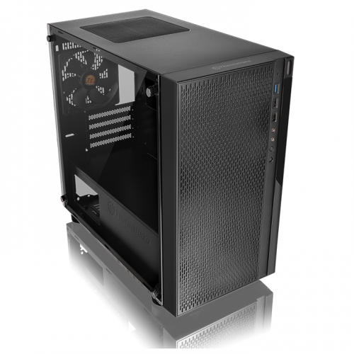 [101775] Gabinete TT Versa H18 Micro-ATX TG Black (1731)