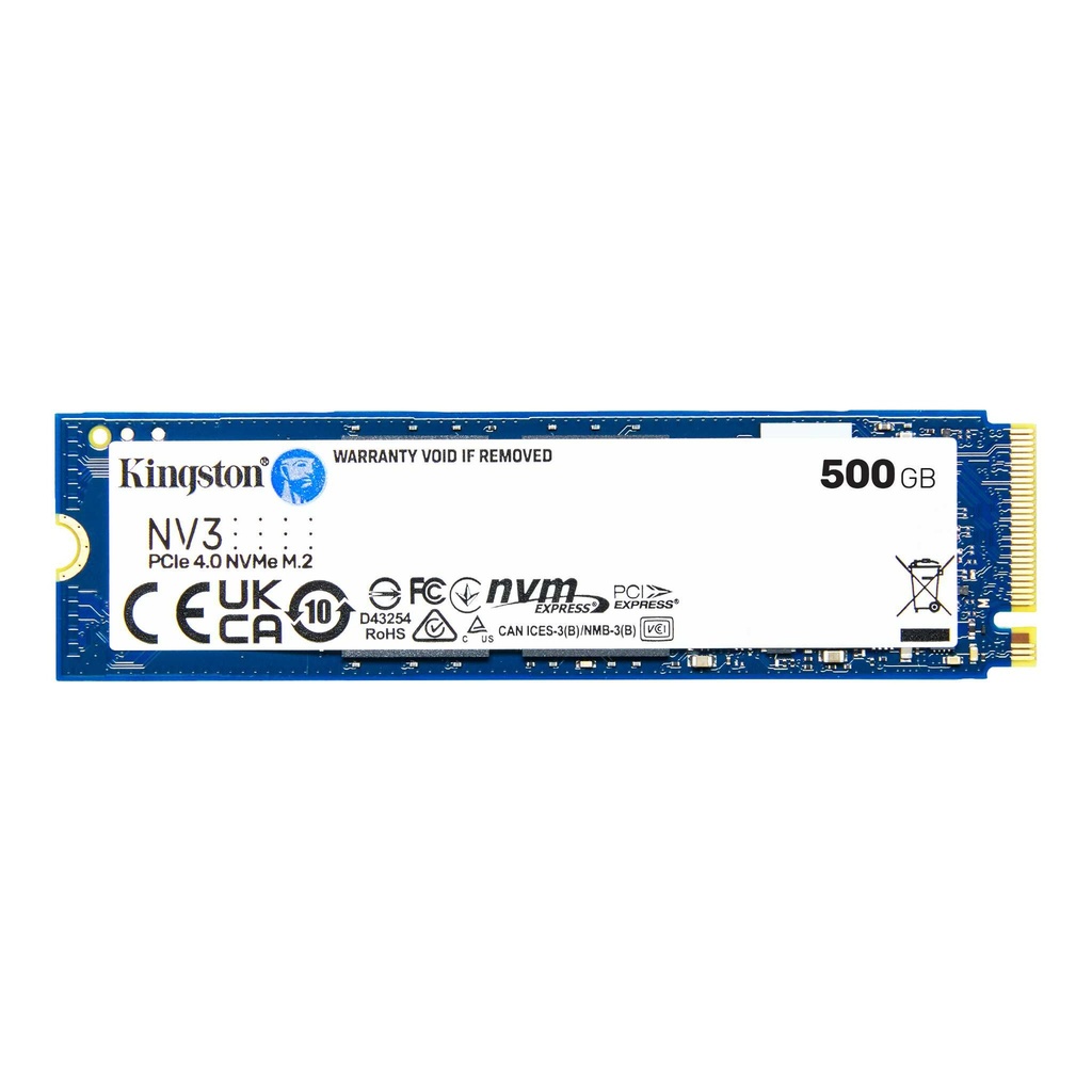 Disco SSD M.2 KINGSTON SNV3S 500GB NVMe PCIe 4.0