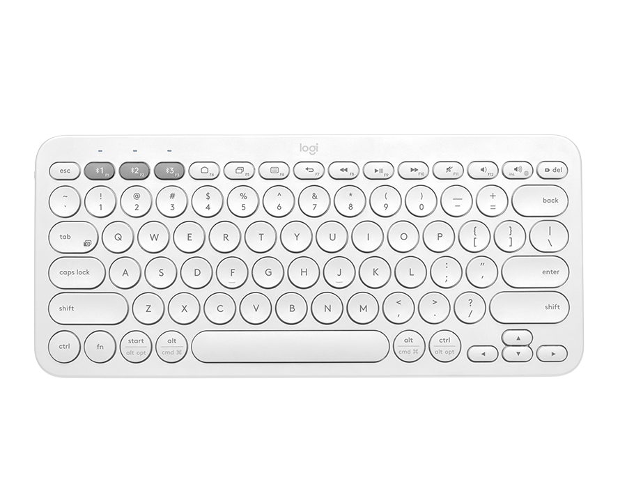 [101800] Teclado Logitech Bluetooth K380 White 920-009595