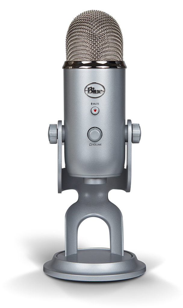 [101802] Microfono Blue/Logitech Yeti Silver 988-000103