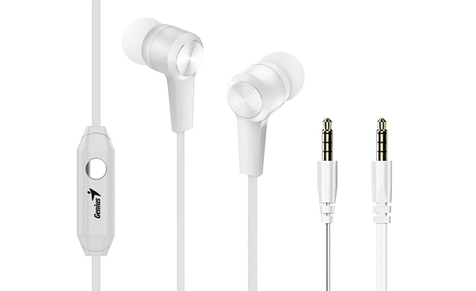 [101819] Auricular Genius HS-M228 Mobile White (6847)
