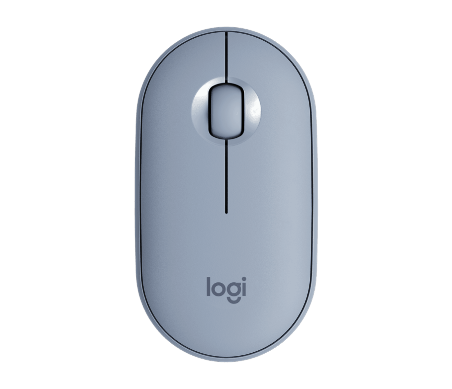 [101828] Mouse Logitech Wir M350 Pebble Blue 910-005773
