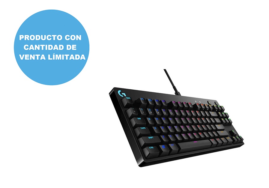 [101829] Teclado Logitech PRO X Mechanical RGB Lightsync 920-009229