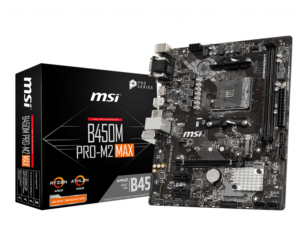 [101837] Mother MSI B450M PRO-M2 MAX SAM4 (1649)