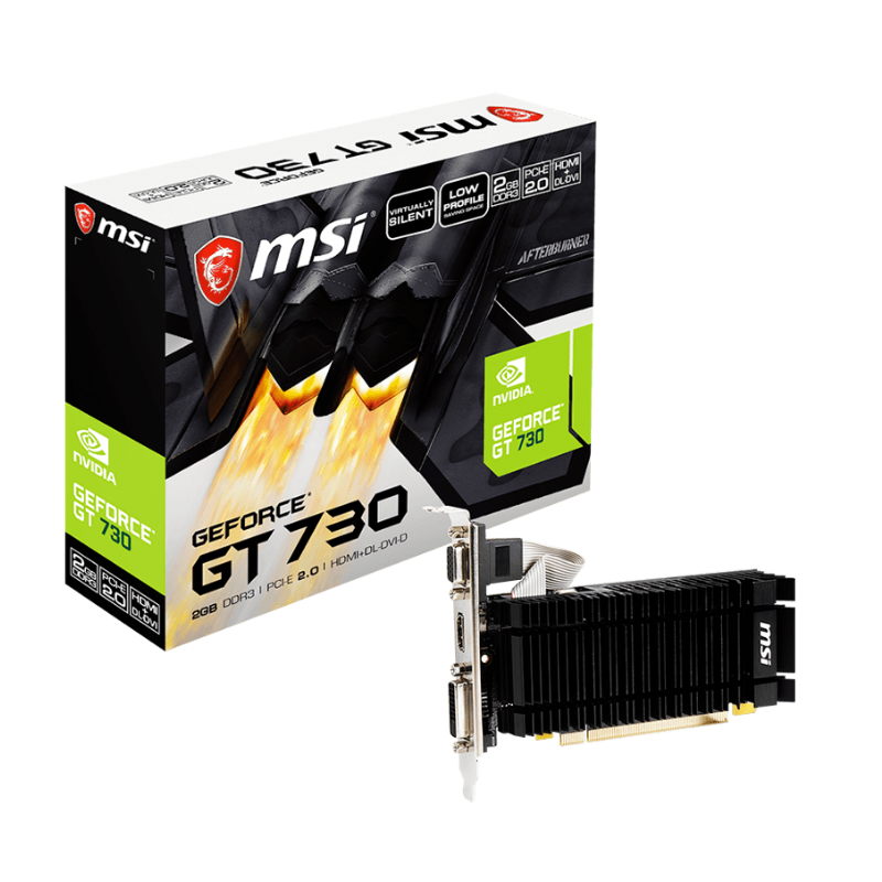 [101842] VGA MSI GeForce GT 730 2G DDR3 LP (2918)