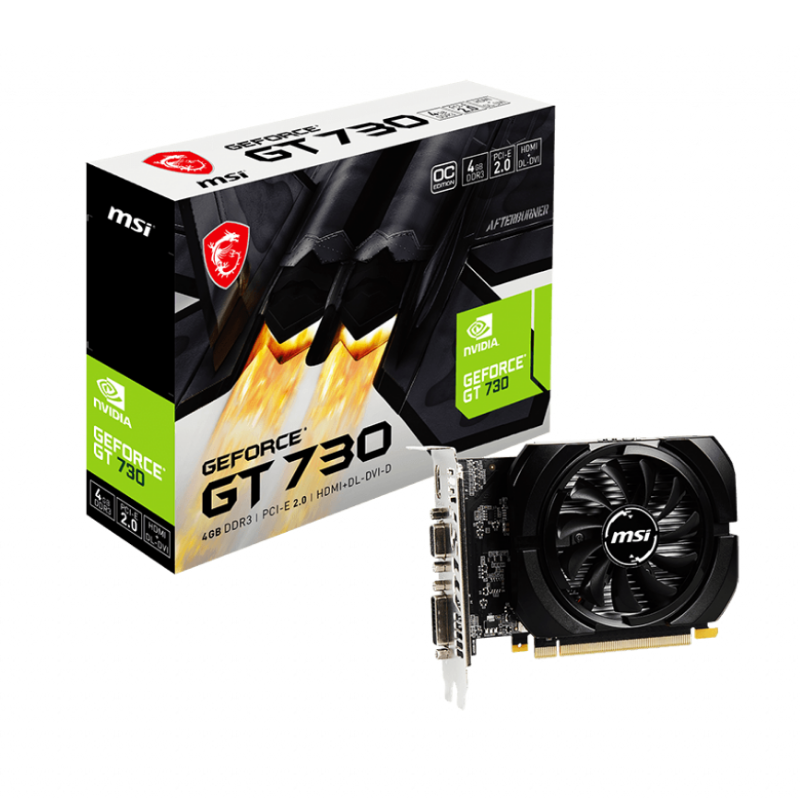 [101844] VGA MSI GeForce GT 730 4G DDR3 OCV1 (0945)