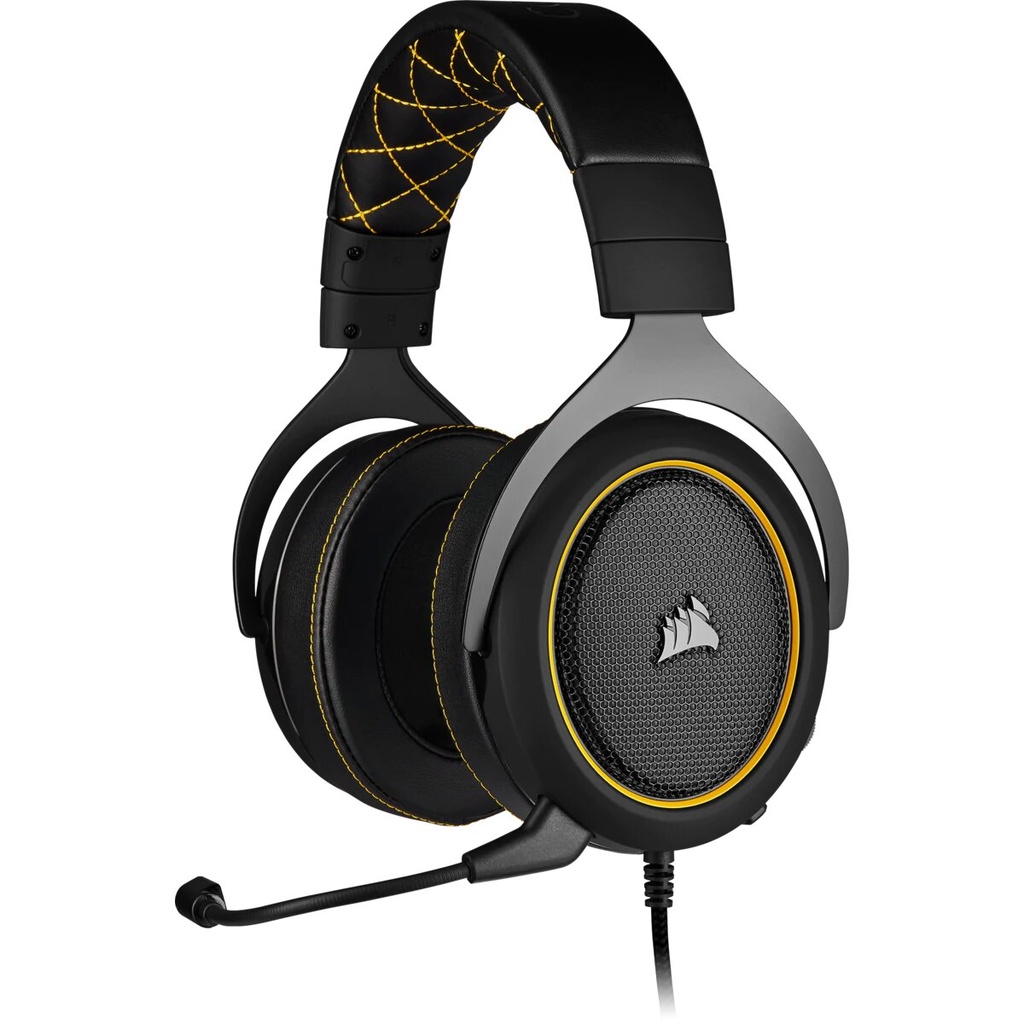 [101858] Auricular Corsair HS60 PRO Surround Black/Yellow (0243)