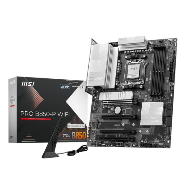 Mother MSI PRO B850-P WIFI DDR5 AMD5 (Serie 7000/8000/9000)