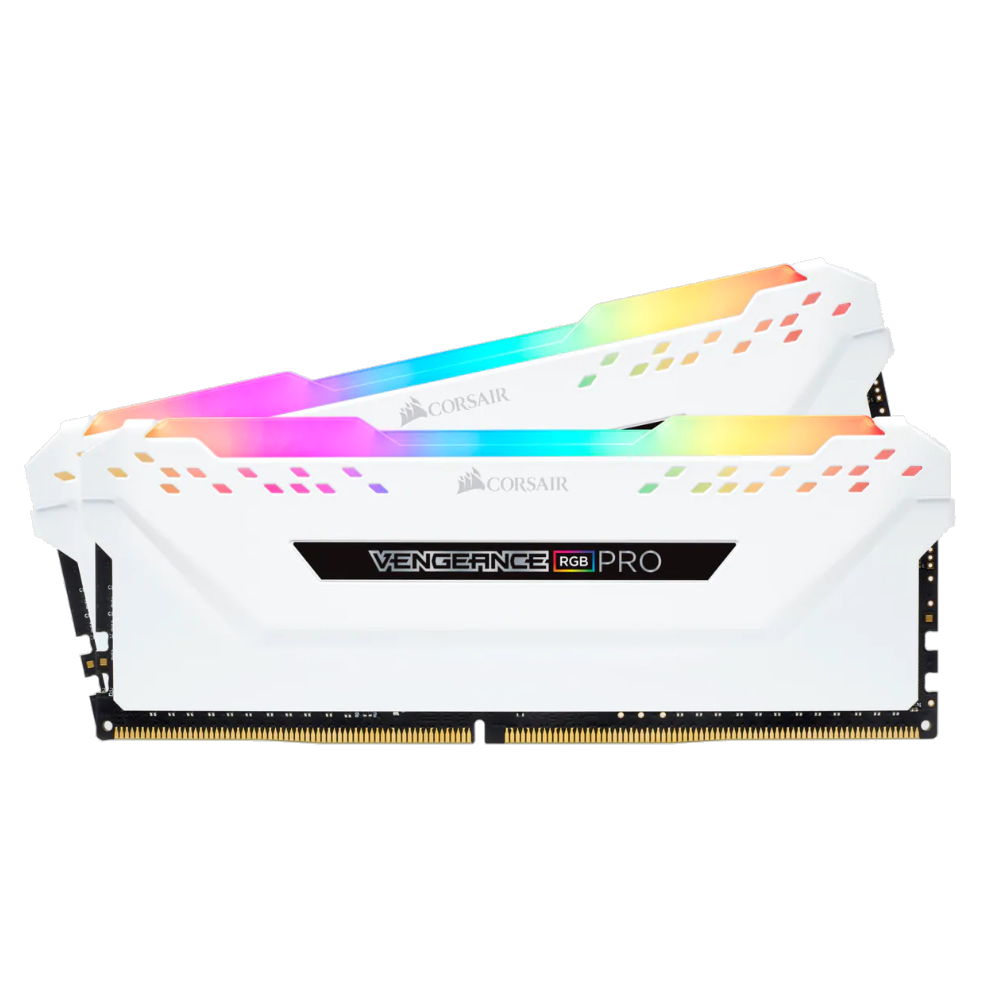 [101928] Memoria DDR4 Corsair 16Gb (2x8Gb) 3200 MHz Vengeance RGB Pro White