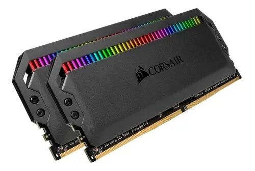 [101932] Memoria DDR4 Corsair 16Gb (2x8Gb) 4000MHz Dominator Plat. RGB (9445)
