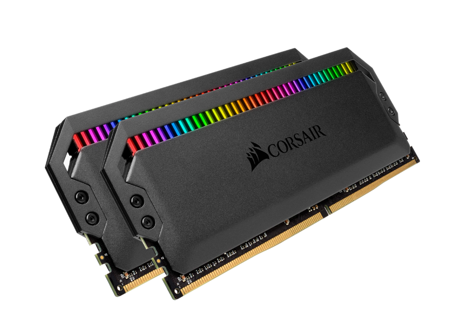 [101933] Memoria DDR4 Corsair 16Gb (2x8Gb) 3600 MHz Dominator Plat. RGB Black (7311)
