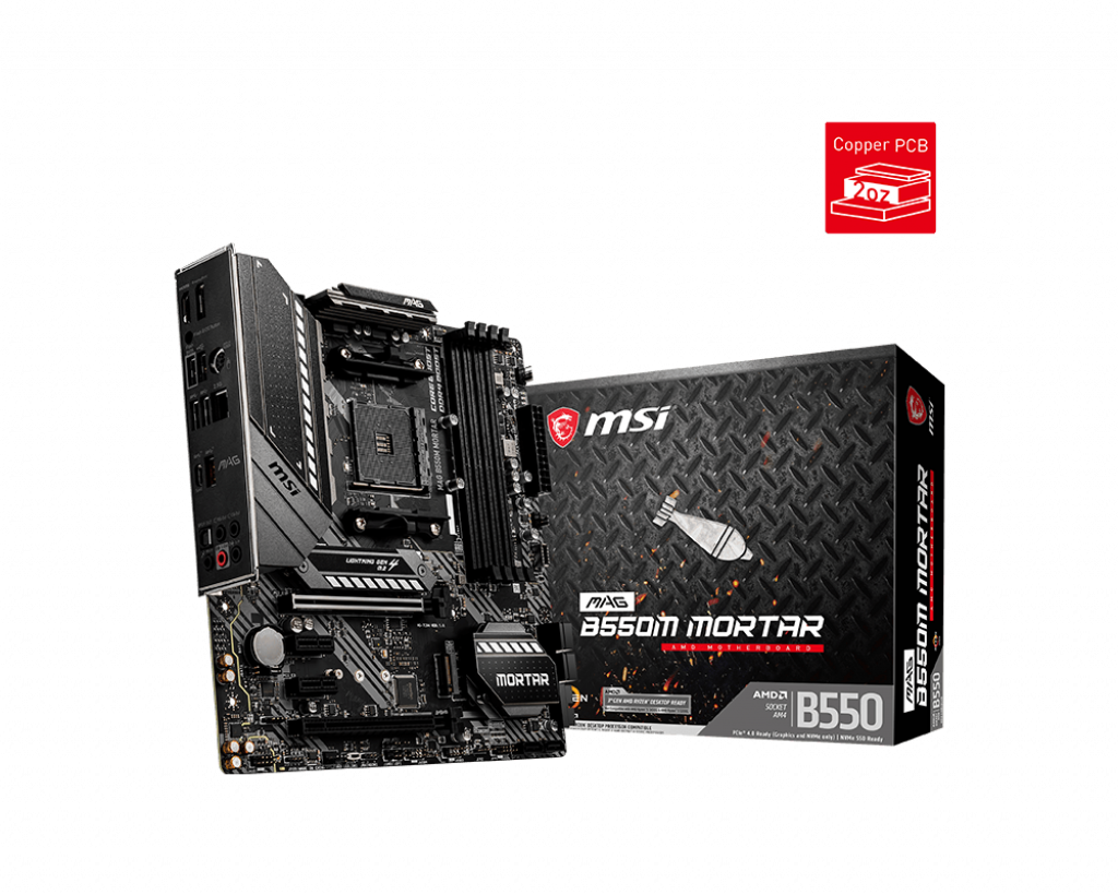 [101951] Mother MSI MAG B550M MORTAR sAM4 DDR4 (7697)