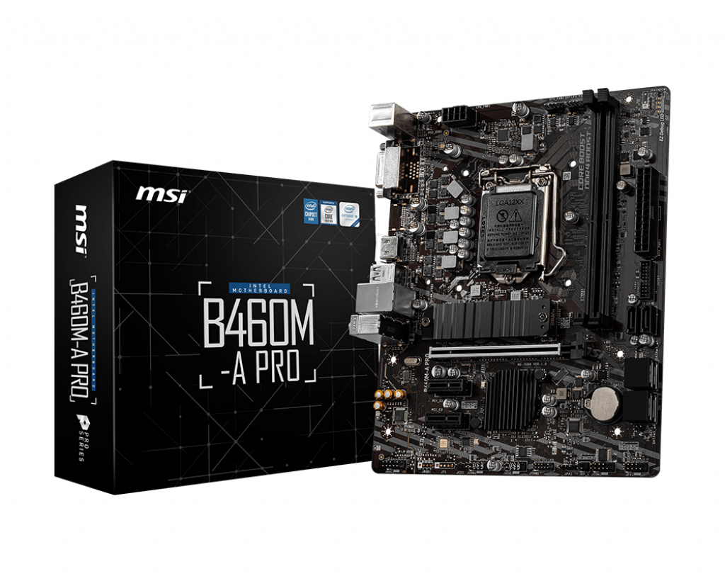 [101955] Mother MSI B460M-A PRO S1200 DDR4 (10ma Gen) (2950)