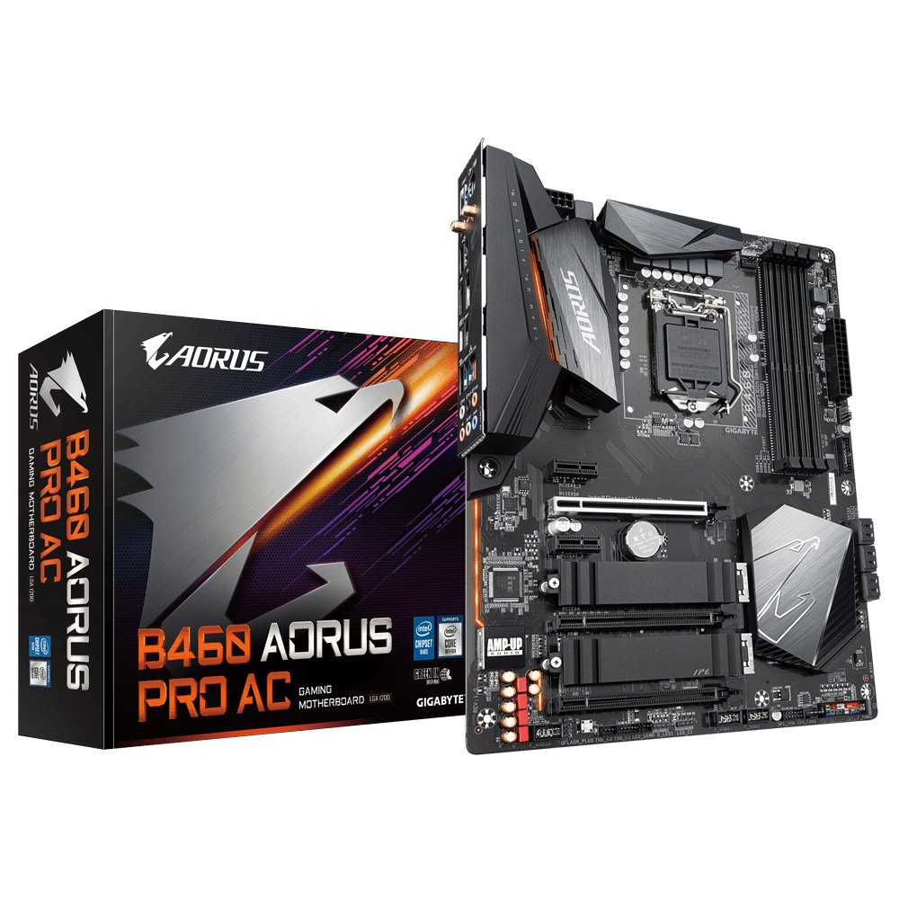[101960] Mother GIGABYTE B460 AORUS PRO AC s1200 (10ma gen) (8907)