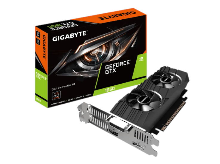 [101965] VGA Gigabyte GeForce GTX 1650 GDDR5 4G OC LP (5895)