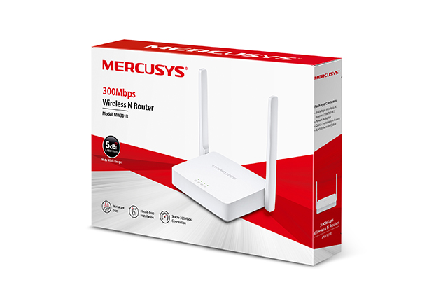 [101966] MW301R Rou Wi Mercusys 300Mbps N 2 Ant (0810)
