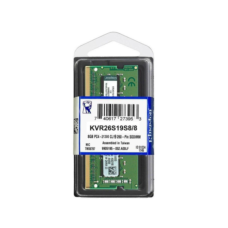 [101990] Memoria SODIMM DDR4 Kingston 8Gb 2666 MHz 8 gigabit (0630)