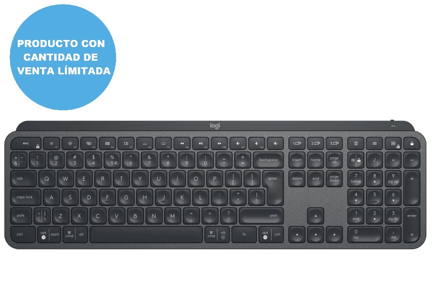 [102016] Teclado Logitech Wireless MX Keys Retroiluminado 920-009296